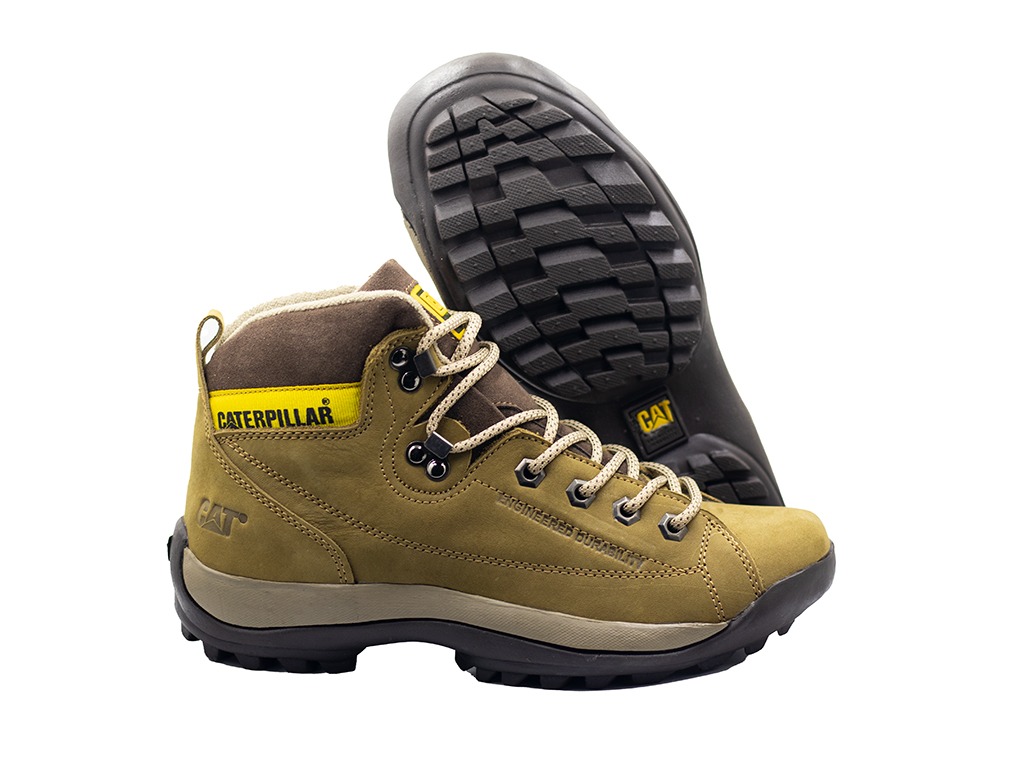 Bota CAT Alaska (Sin Puntera) Ocre